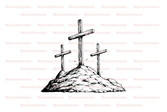 Calvary Crosses SVG: A Faithful Graphics Asset for Crafts