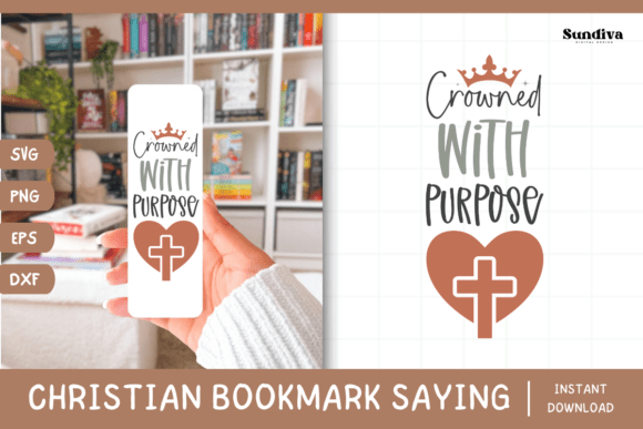 Christian Bookmark Saying SVG 30 for Crafts and Graphics