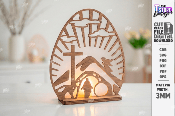 Christian Candle Holder: A Laser Cutting Spring Amp Asset