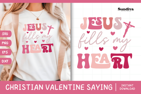 Christian Valentine Quote SVG 7: A Crafty Graphic Asset