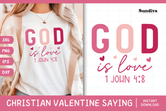 Christian Valentine's Day Quote SVG 11