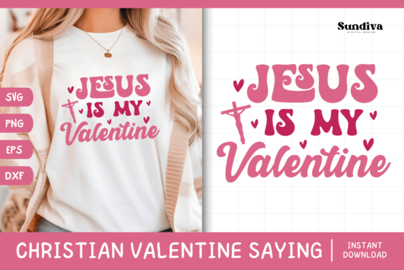 Christian Valentine's Day Quote SVG 6: Perfect for Crafts and Graphics