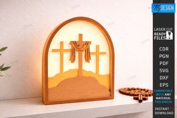 Easter Night Light: A Laser Cut Spring Amp Design