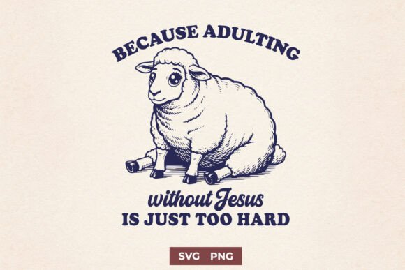 Funny Christian SVG for Creative Crafts and Graphics