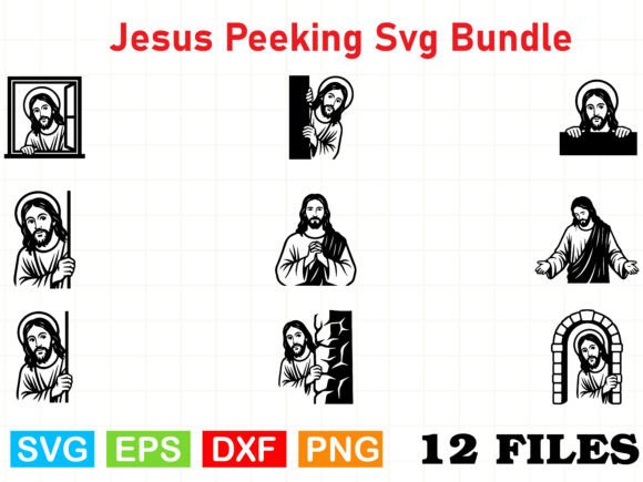 Jesus Svg Bundle: A Versatile Design for Embroidery