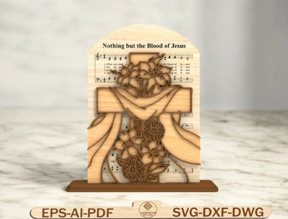 Nothing but the Blood of Jesus Sign for Wall Decor